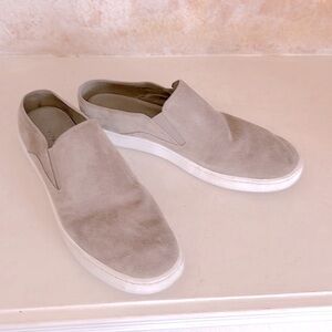 Vince Verrell Slip on Loafers Shoes Leather Size Festival 7.5 Tan Brown